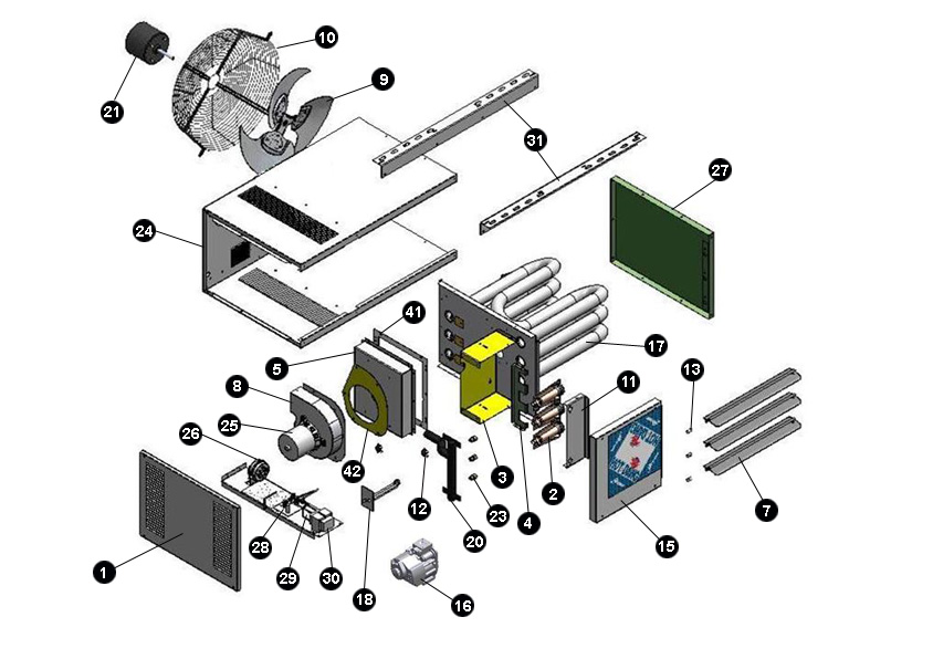 Modine Service Parts Locator