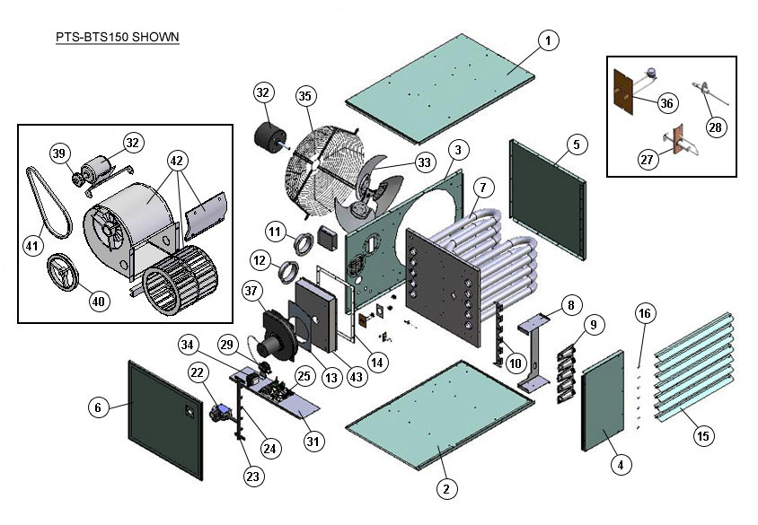Modine Heater Parts Diagram
